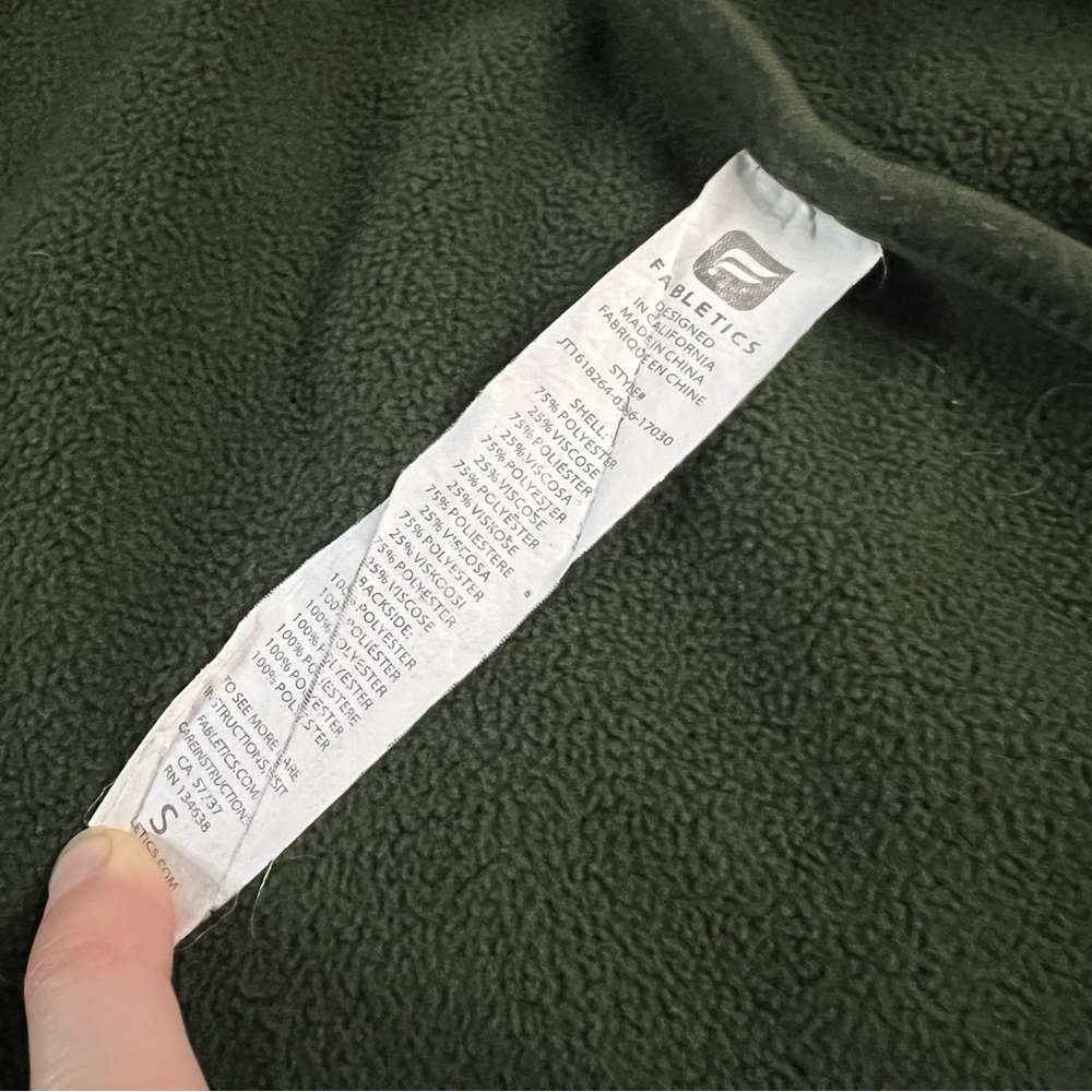 Fabletics Open Front Moscow Coat Jacket - Picture 5 of 10